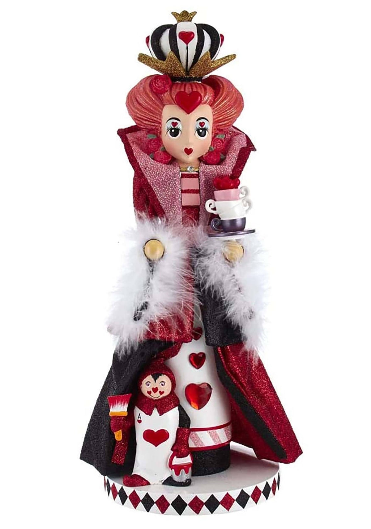 17.5" Queen of Hearts Nutcracker A432