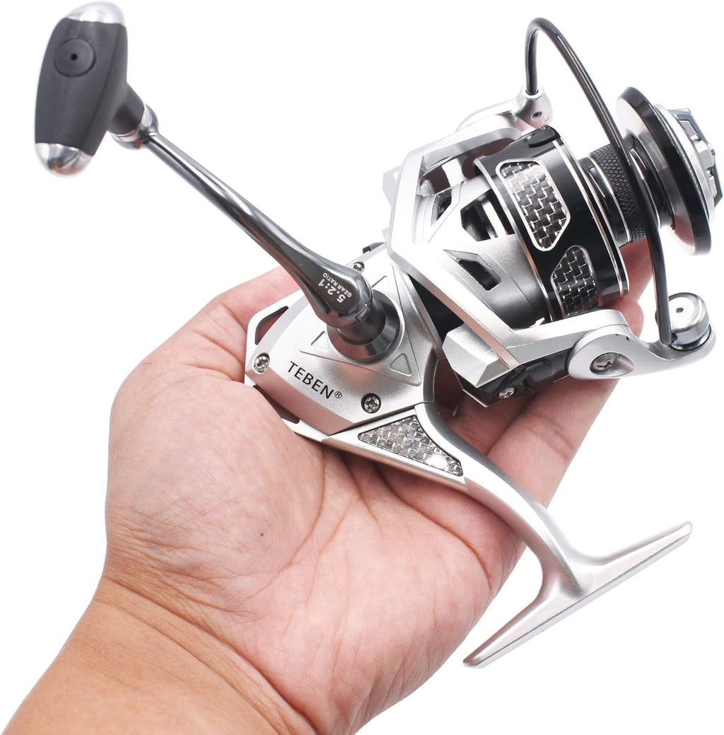 Carbon Fiber Aluminum Alloy Spinning Reel 5+1 BB X86358