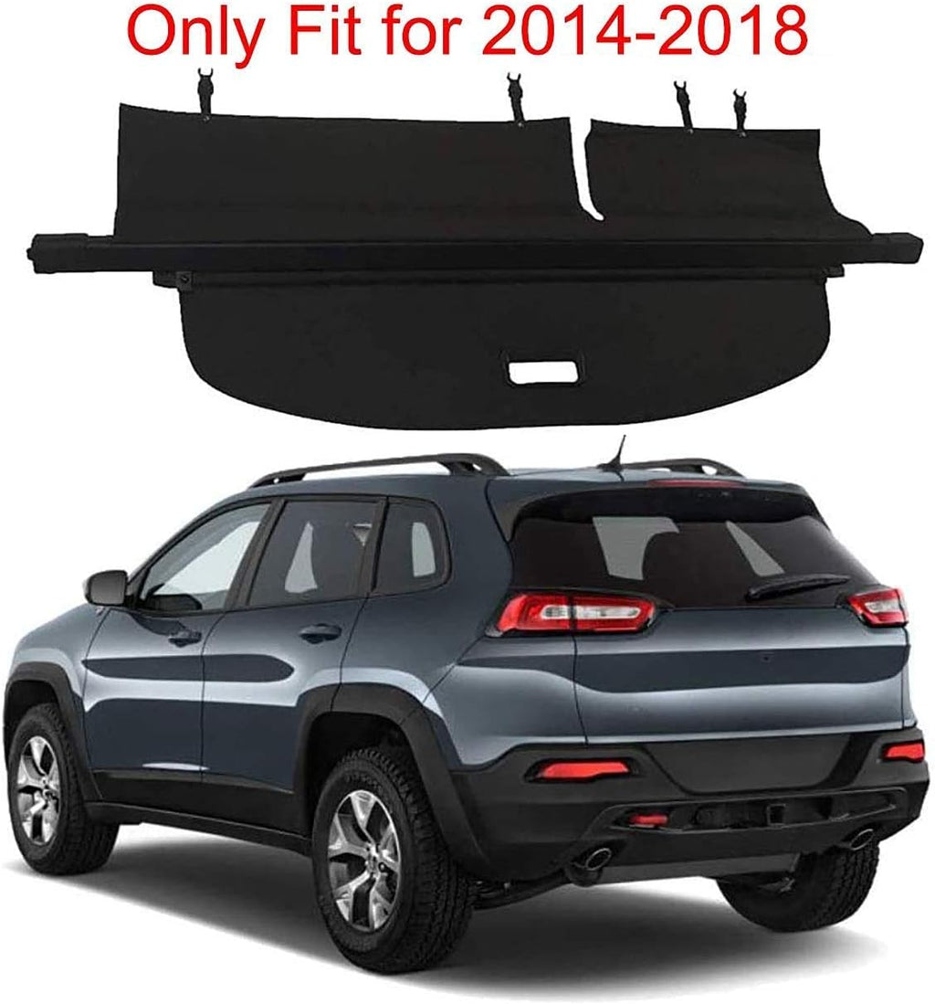Black Retractable Cargo Cover B374493