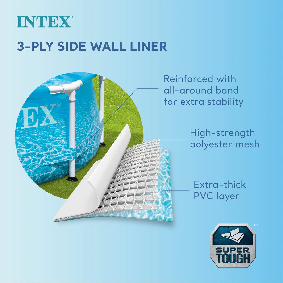 10' x 30 Above Ground Steel Frame Swimming Pool B4292