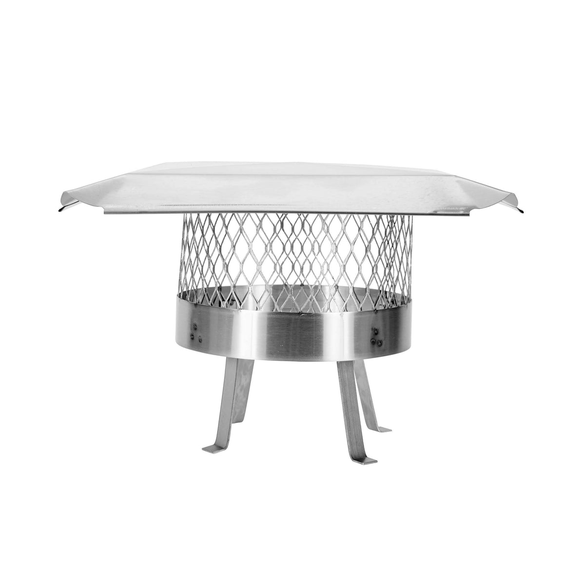 12 in. Round Stainless Steel Chimney Cap W922809