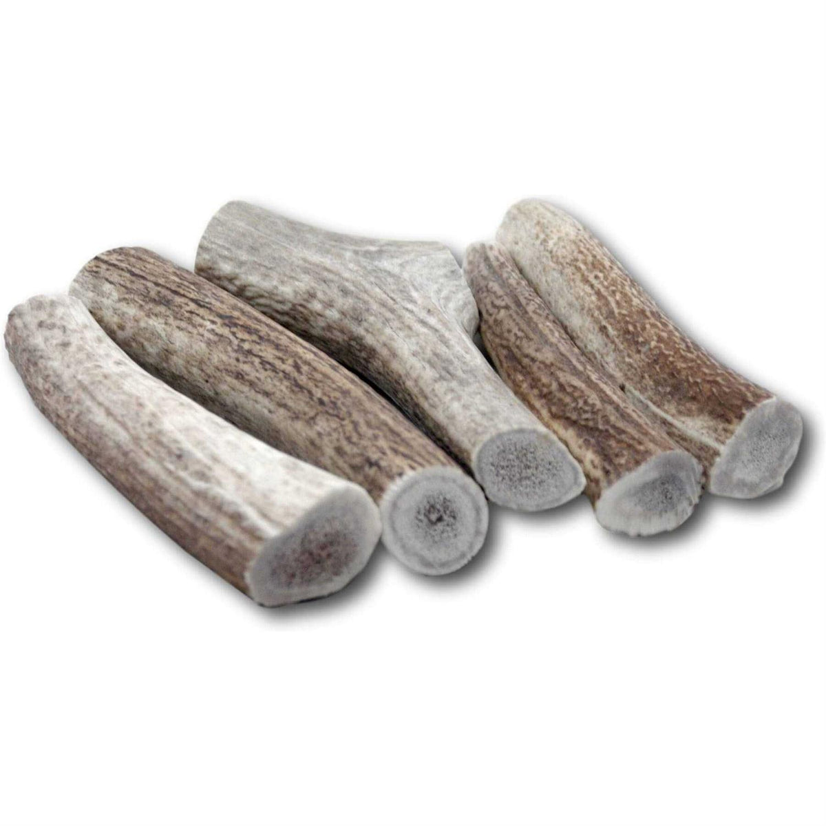 Large Thick Elk Antler 5 Pack Dog Chew Treat E7533