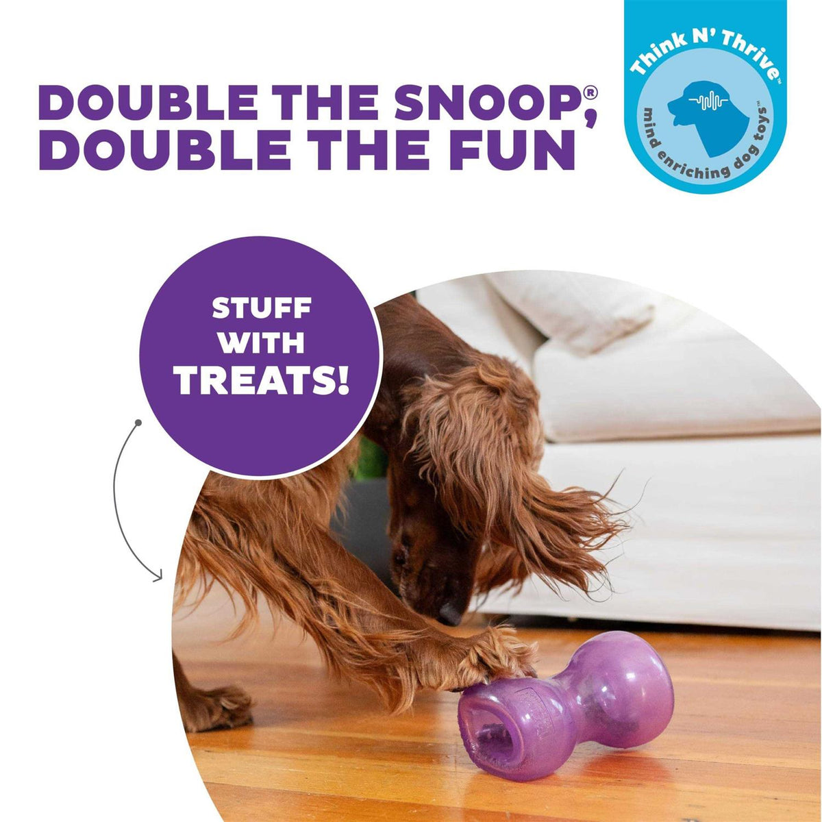 Durable Interactive Dog Toy K67333
