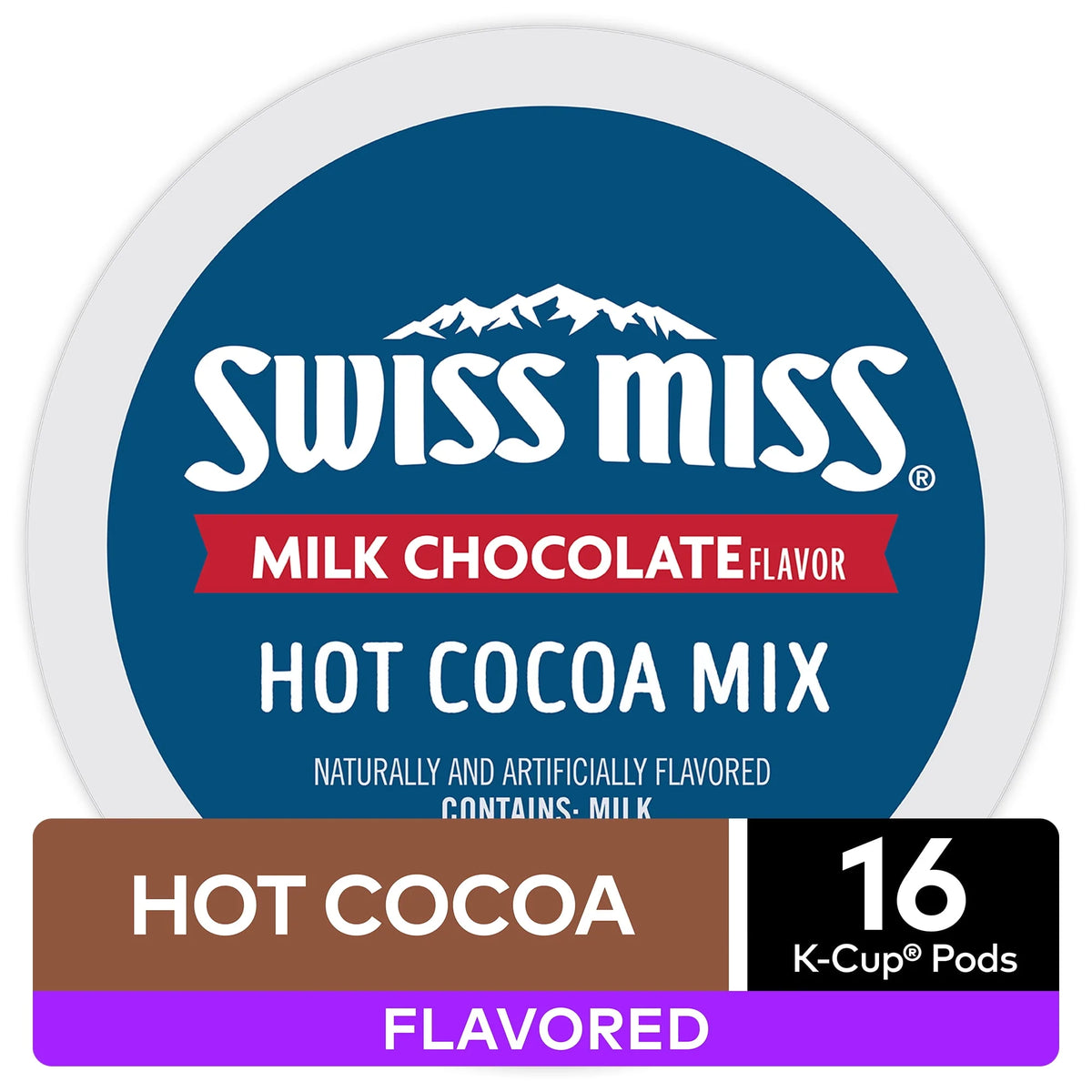 Milk Chocolate Hot Cocoa K-Cup Pod 16 Count O3458