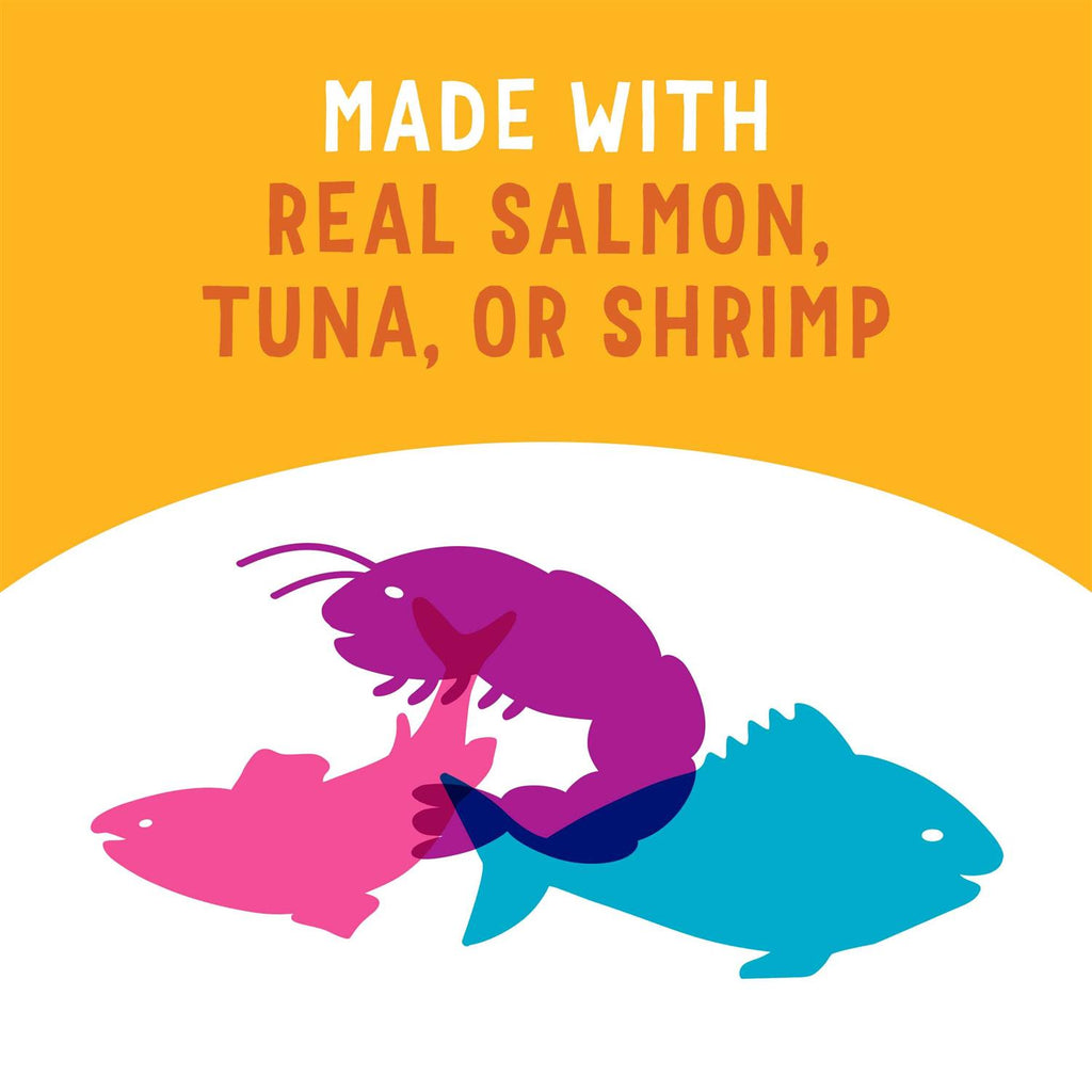 Grain Free Wet Cat Food Complement Variety Pack with Salmon Tuna or Shrimp F96258