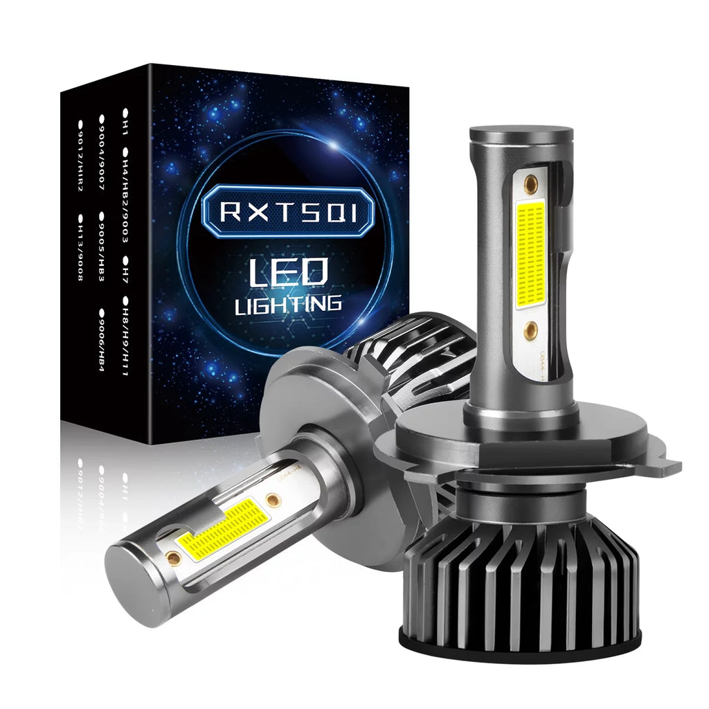 H4/9003 LED Headlight Bulbs 10000 Lumen 60W 6500K Cool White Pack of 2 G64185