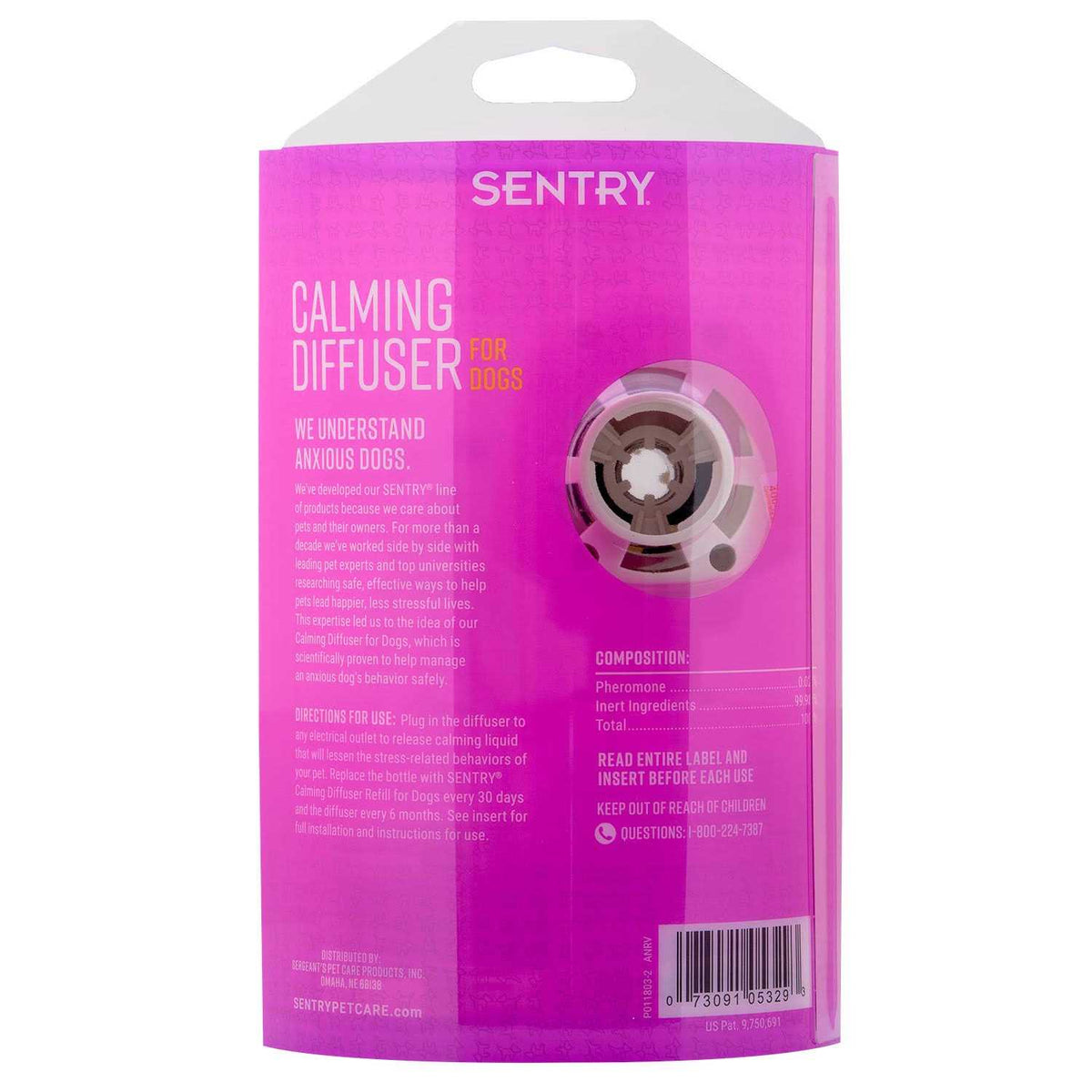 Calming Diffuser for Dogs N8698