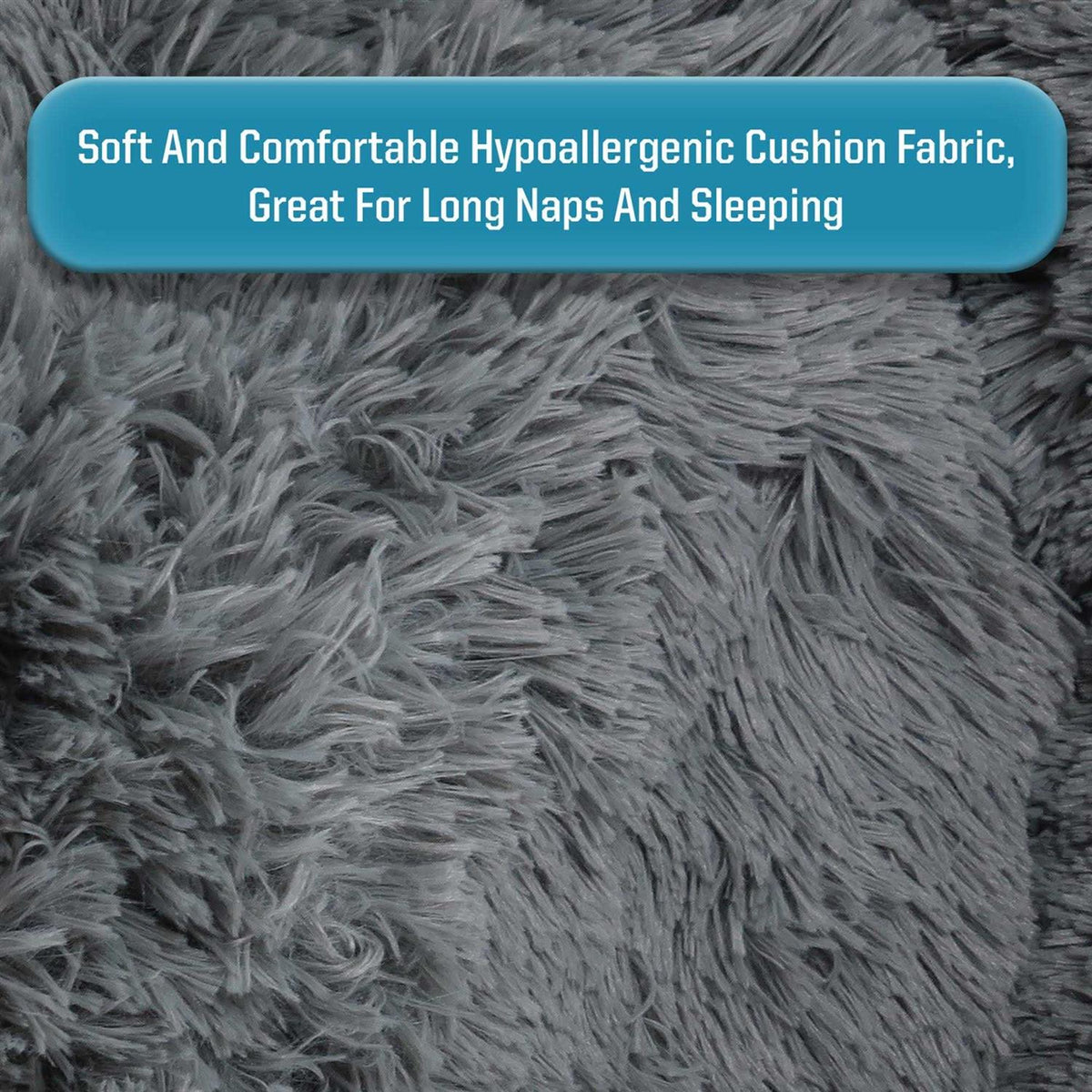 Shaggy Donut Bed P277