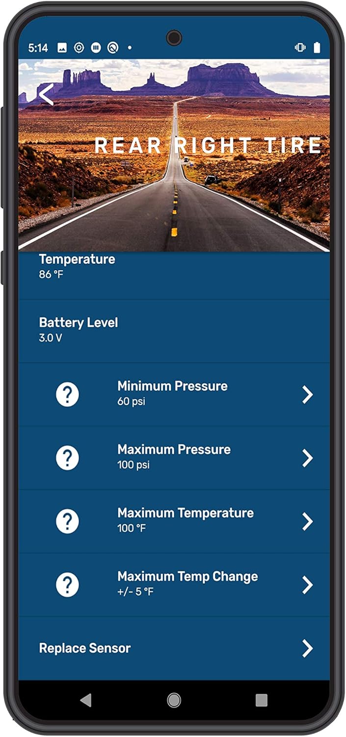 Tire LINC Alert Indicator U48048