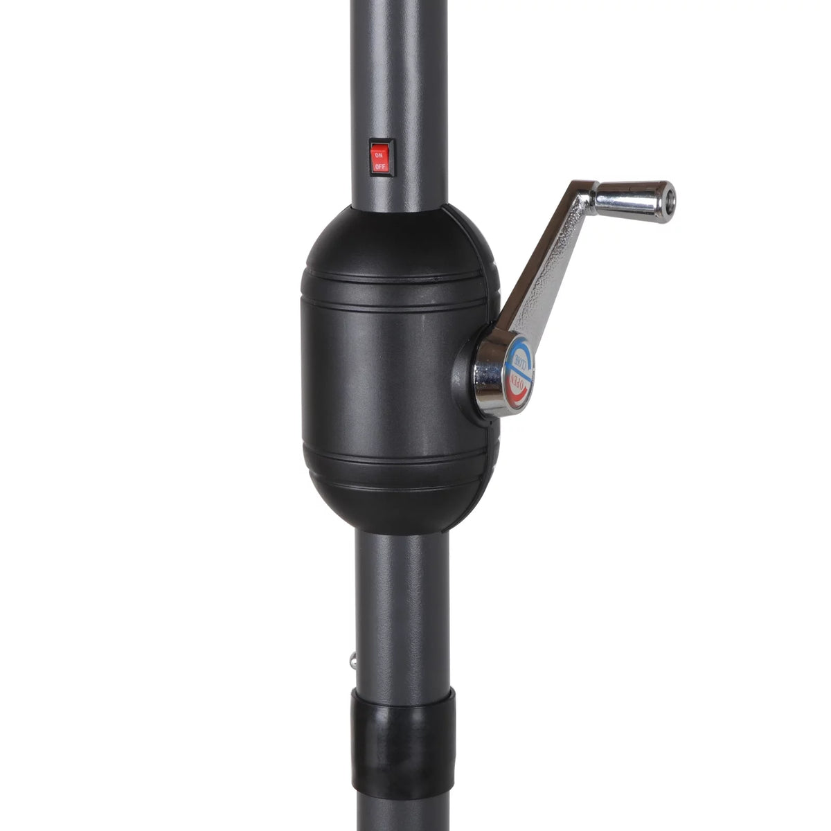 10 ft Patio Umbrella with Crank Lift System L809