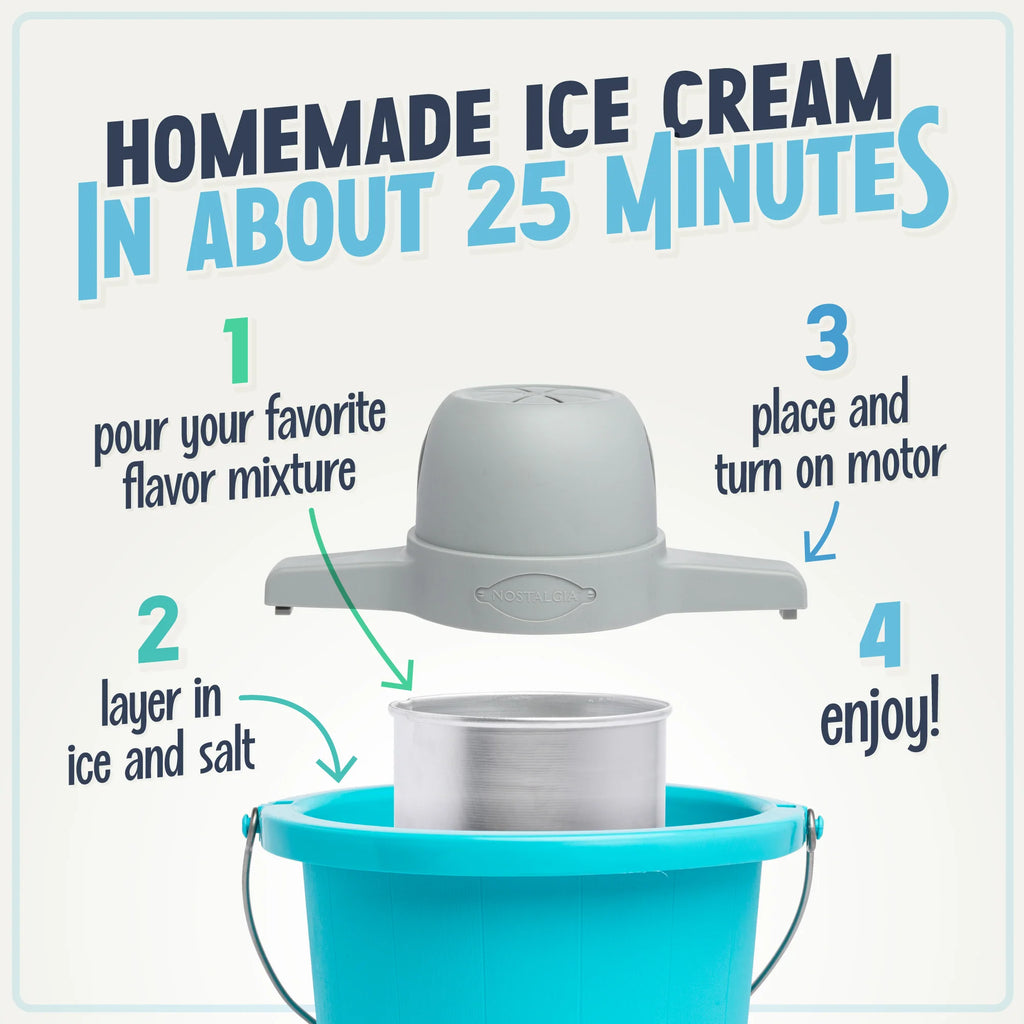 4-Quart Electric Ice Cream Maker I907