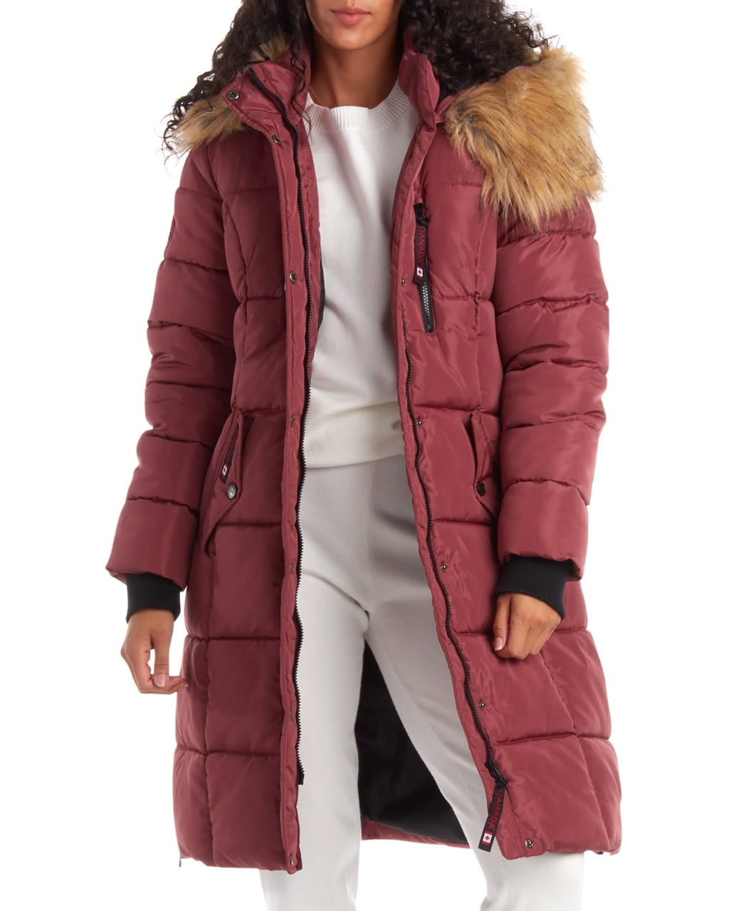 Women's Heavyweight Long Length Bubble Puffer Jacket J9822