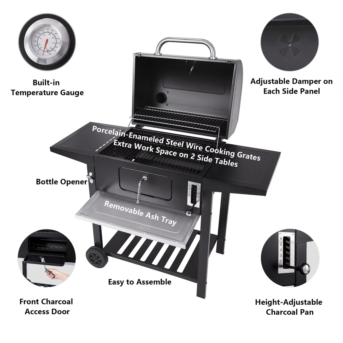 Charcoal Grill A3832