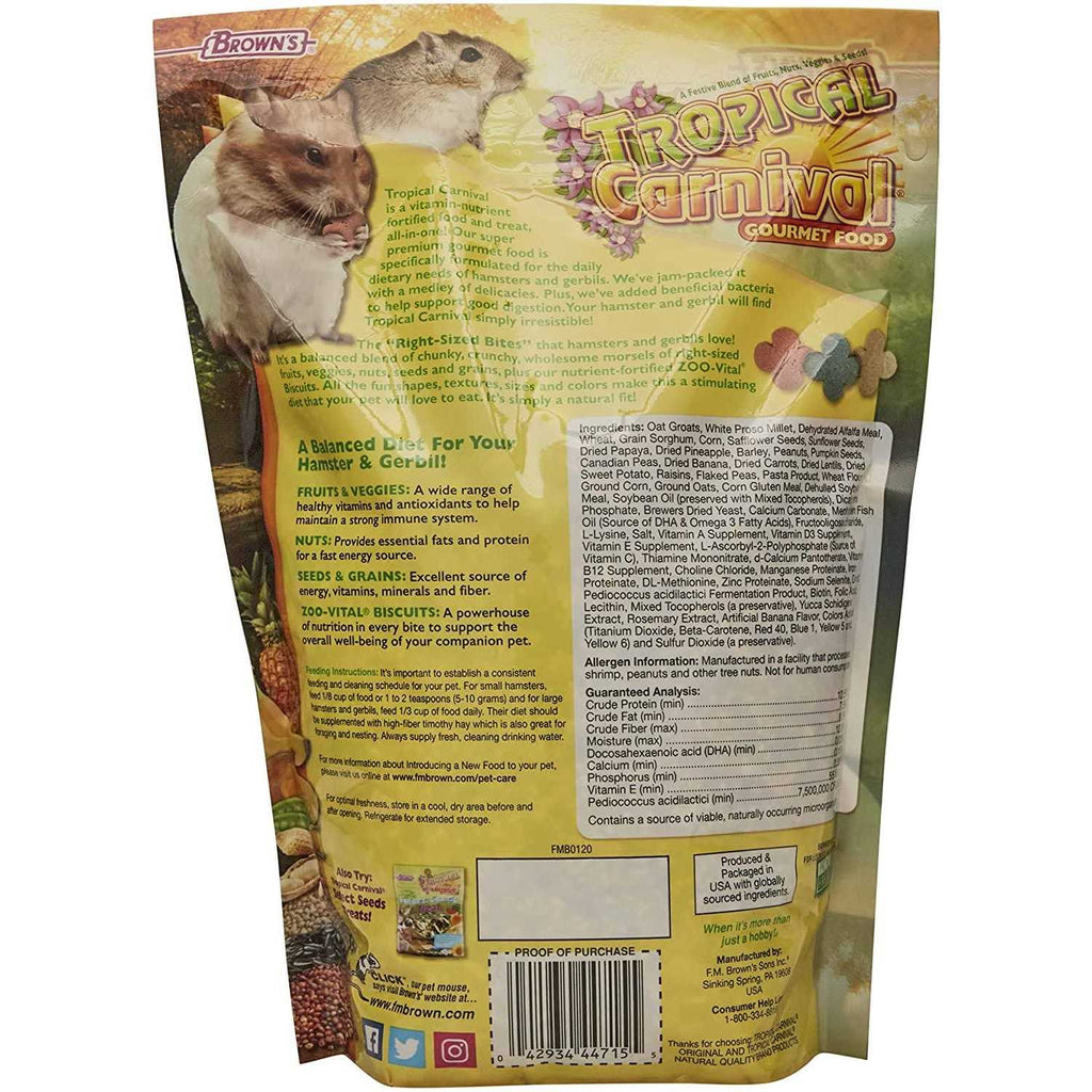 Gourmet Hamster & Gerbil Food S870