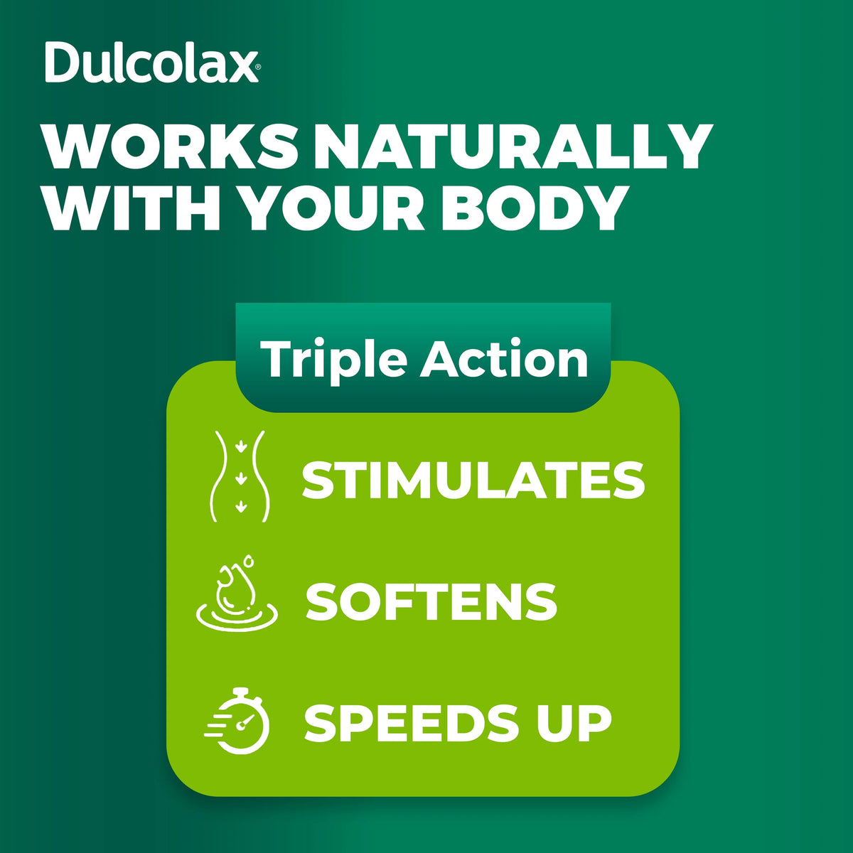 Stimulant Laxative Tablets 25ct J14336