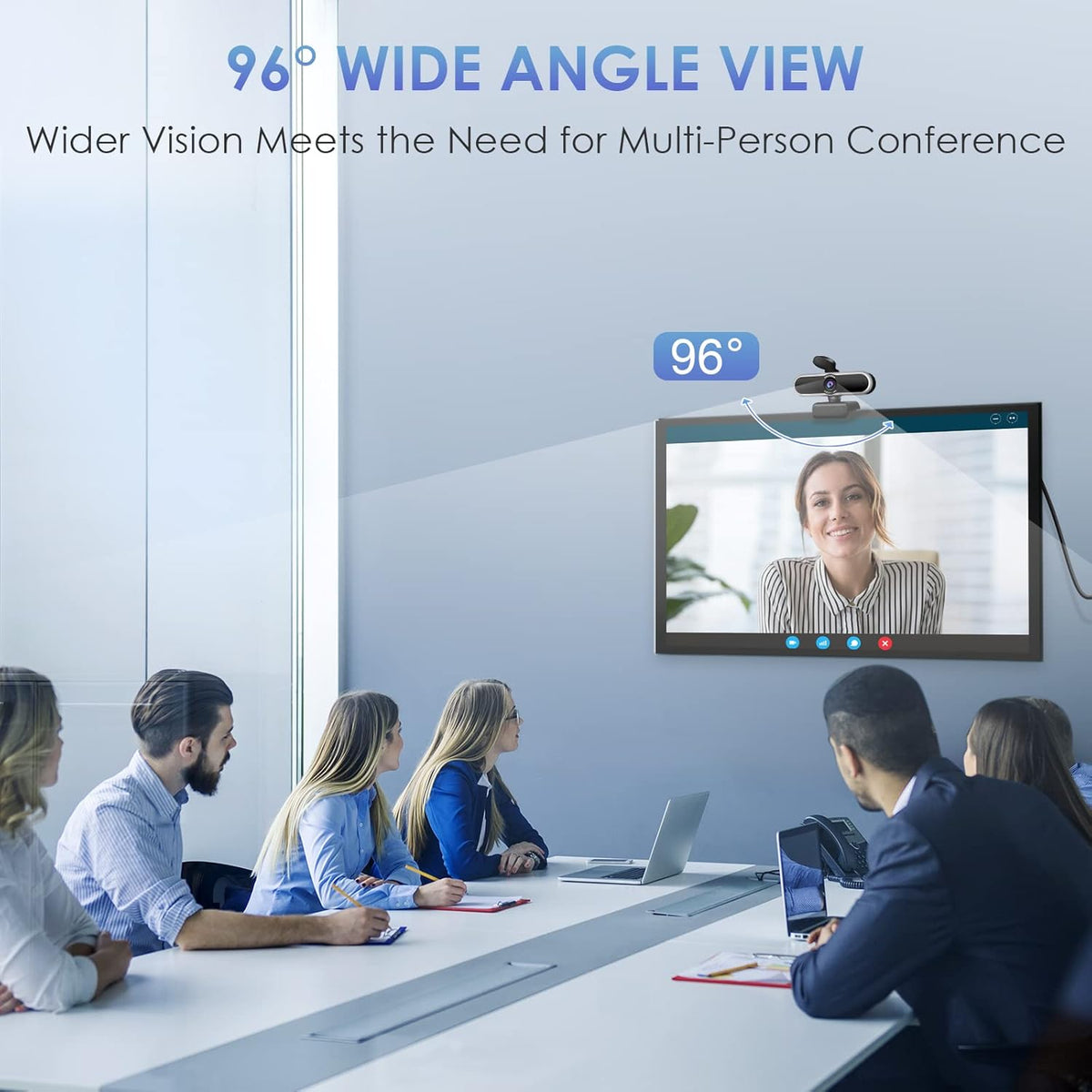 1080P Webcam with Microphone Pack of 2 K143548