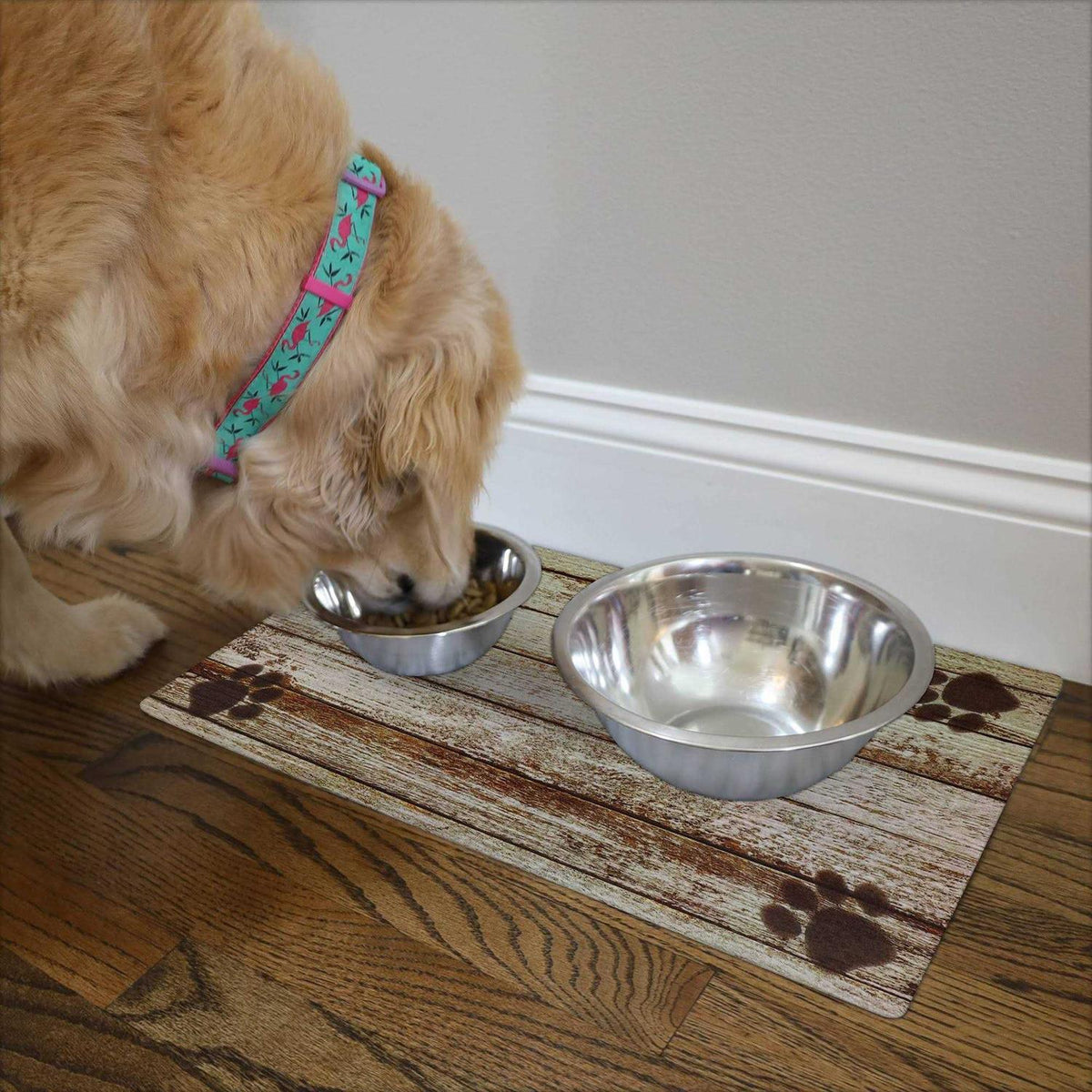 Pet Bowl Placemat Dog & Cat Food Feeding Mat D750091