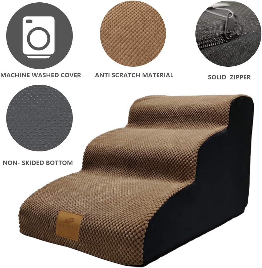 3 Tiers Foam Dog Ramps Steps D801