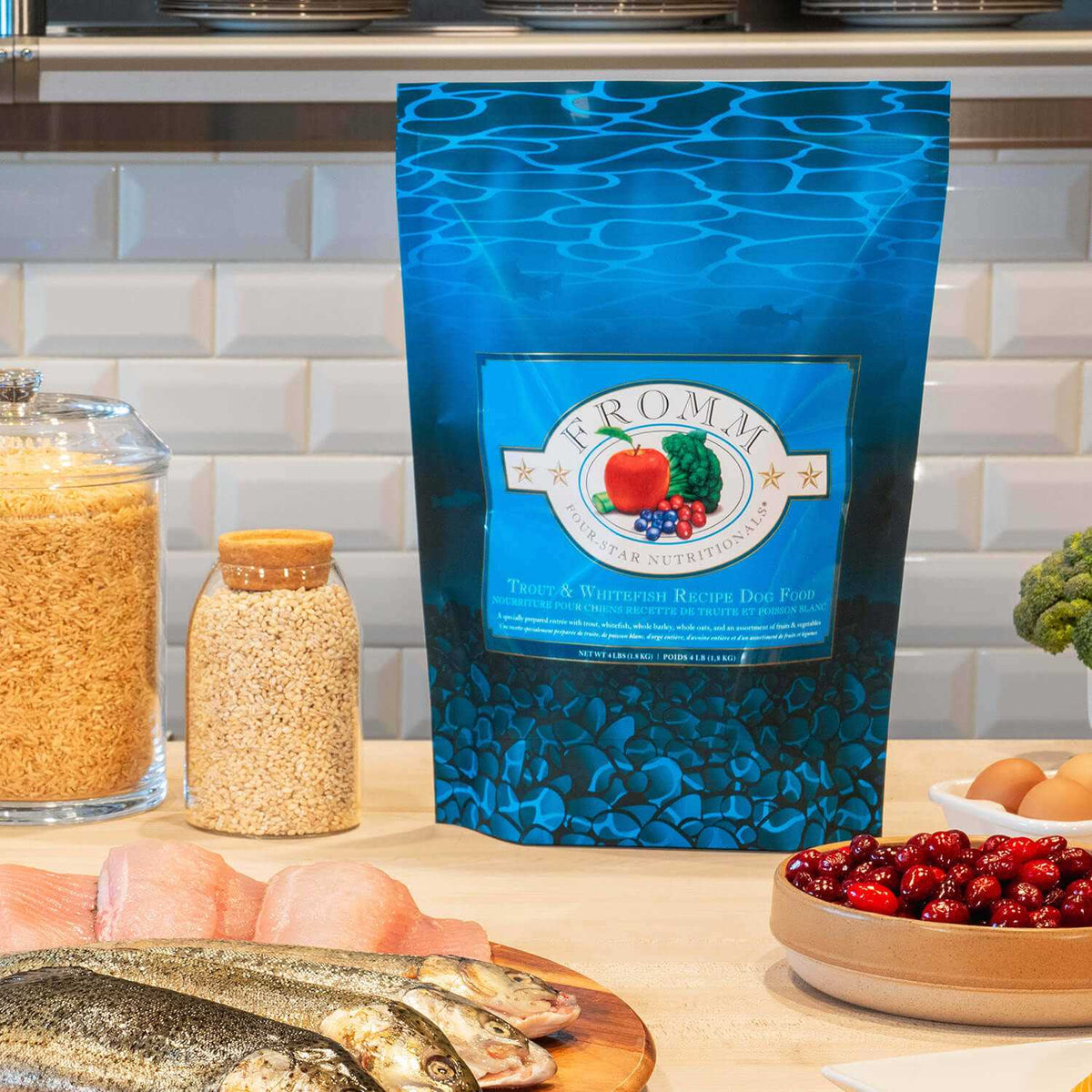 Trout & Whitefish Dry Dog Food R244