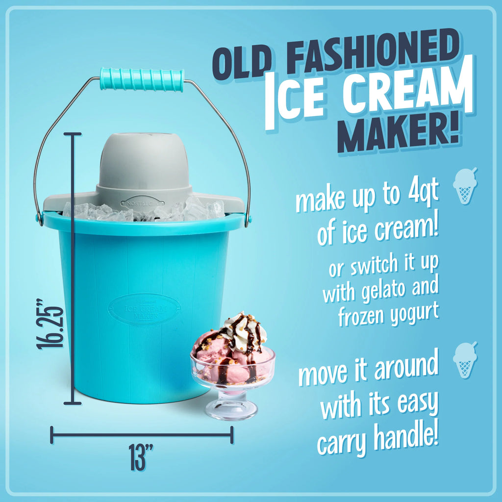 4-Quart Electric Ice Cream Maker I907