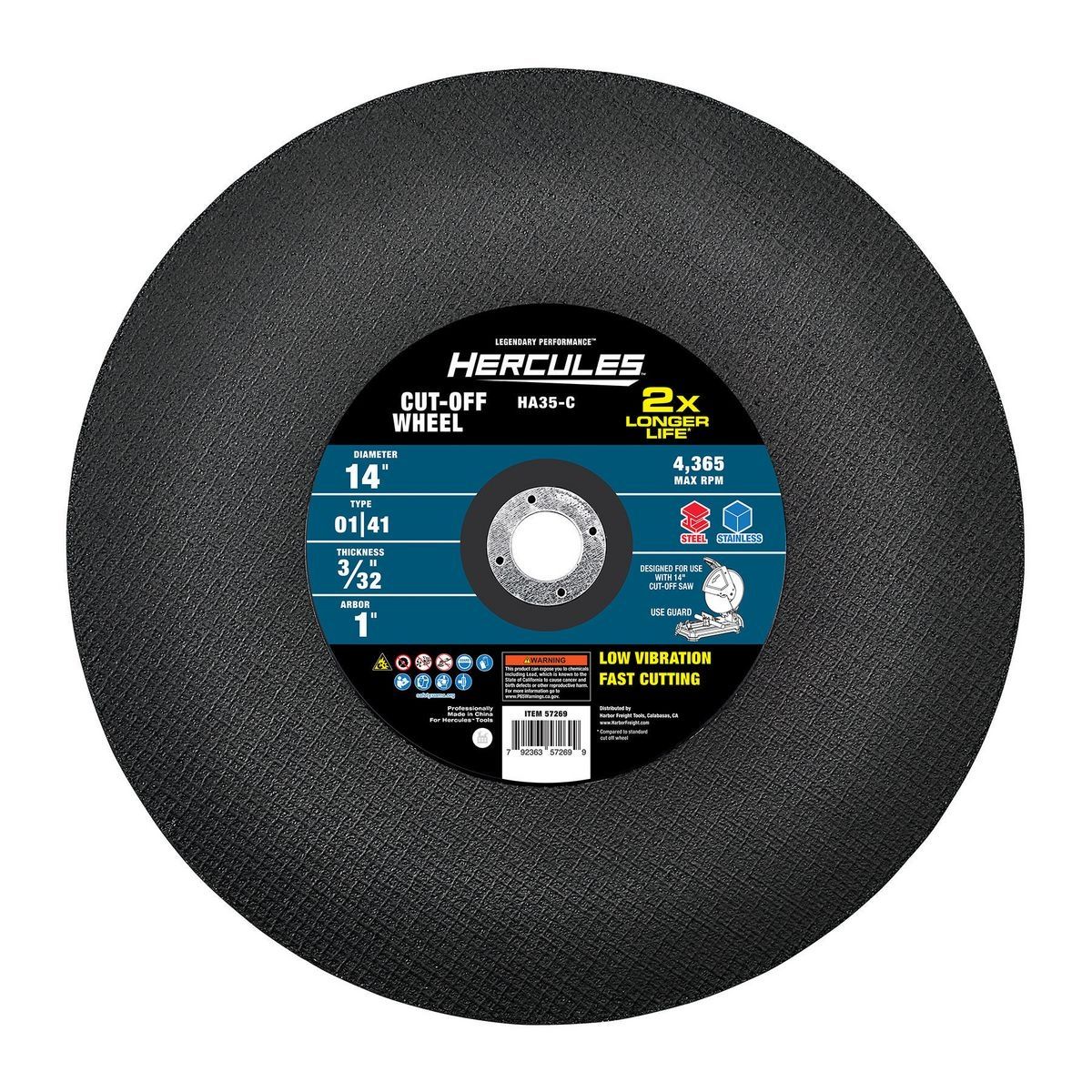 14 in. Metal Cut-Off Wheel A69990