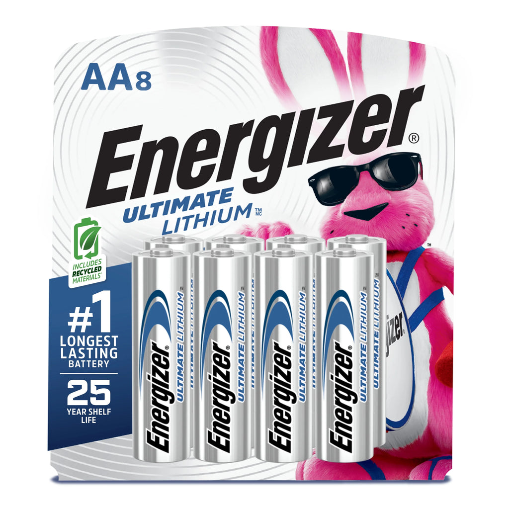 Lithium AA Batteries 8 Pack M96406