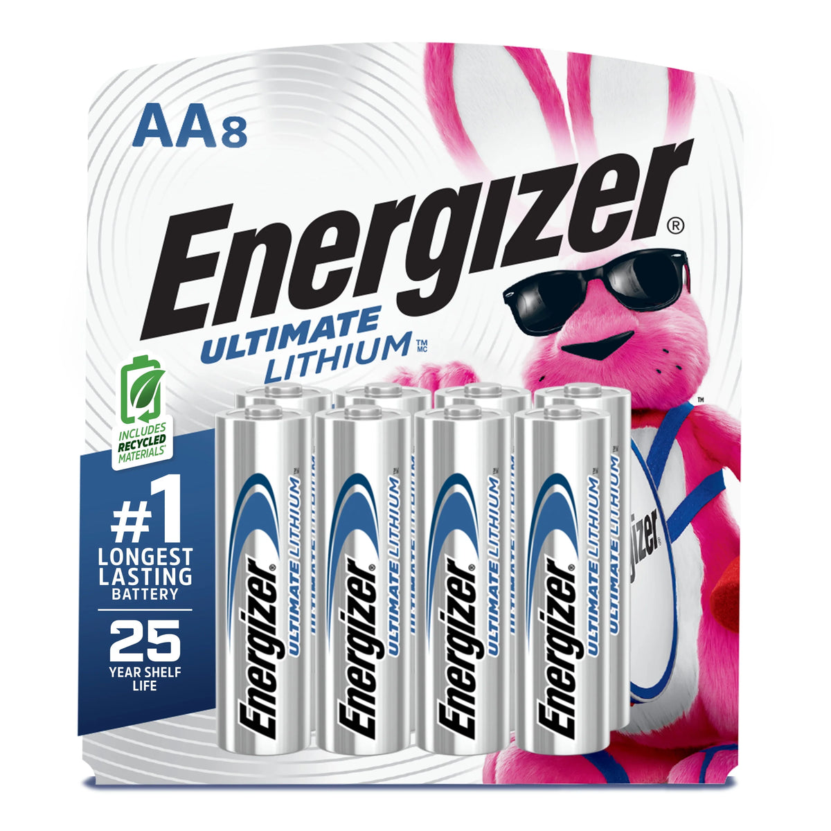 Lithium AA Batteries 8 Pack M96406