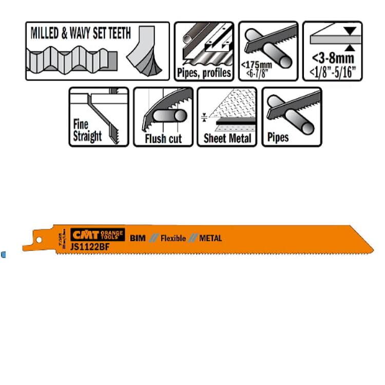 14 TPI Bimetal Reciprocating Saw Blades 20 Pack O346