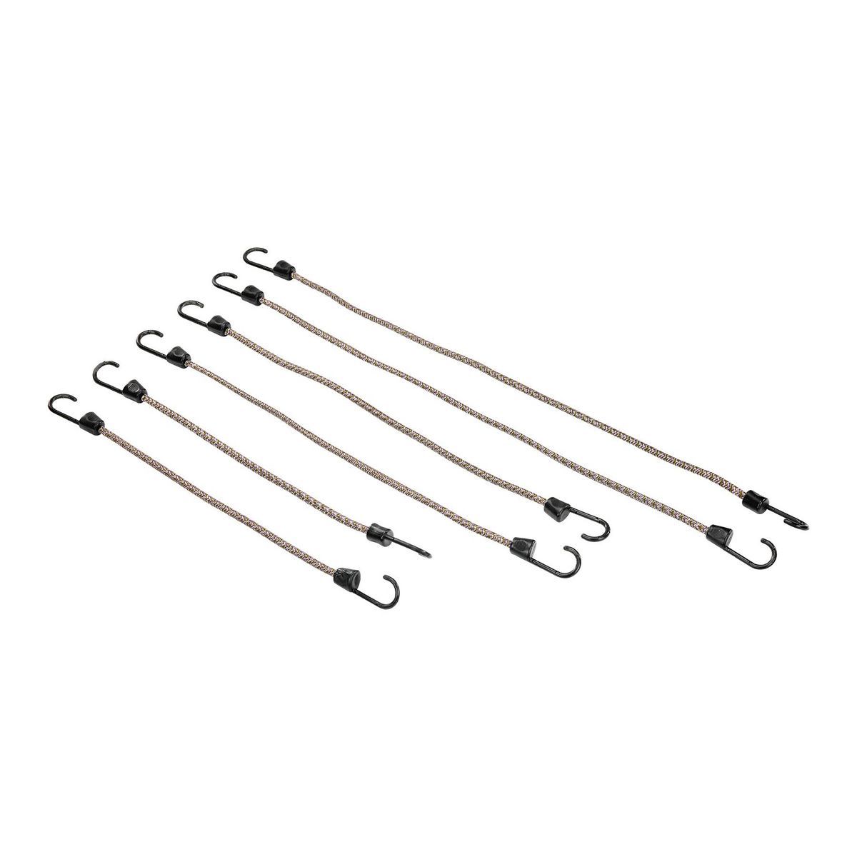 Camouflage Elastic Stretch Cords, 6 Piece L11862