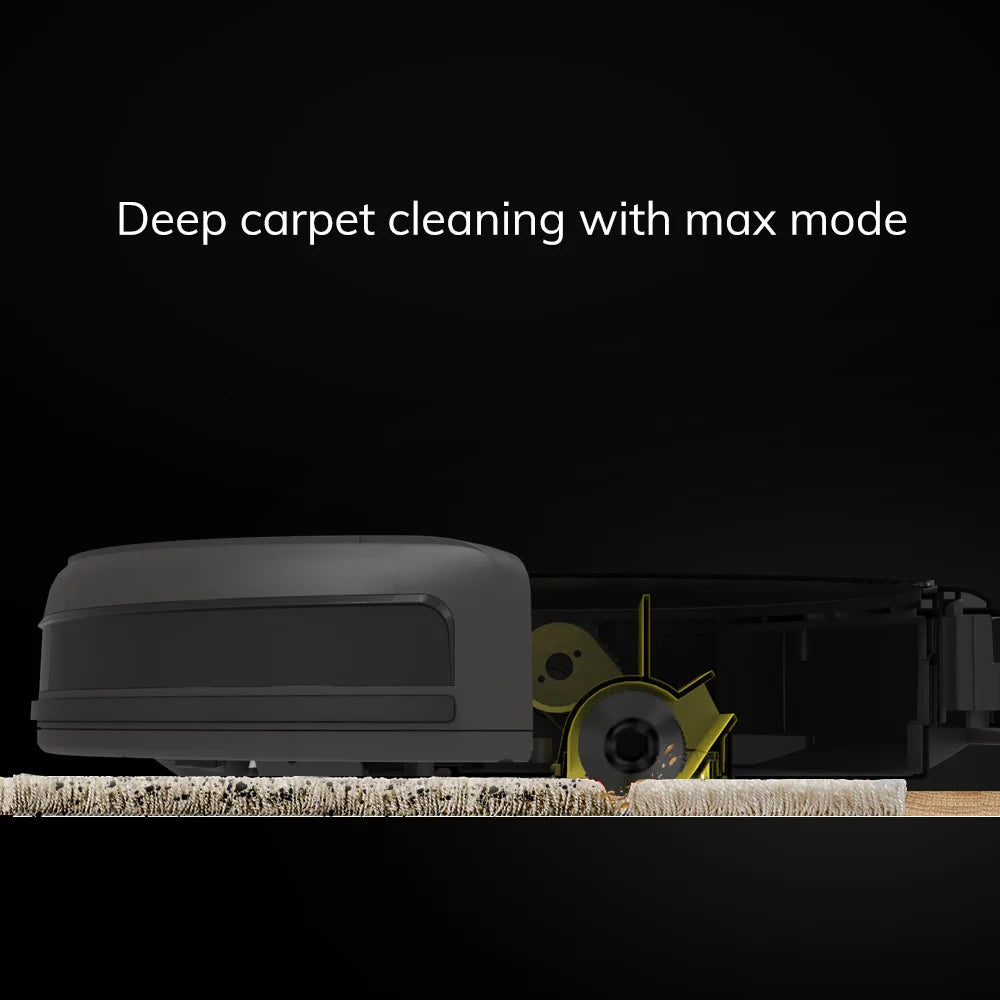 Robot Vacuum Cleaner with 450ml Dustbin, 120 mins Battery Life T321
