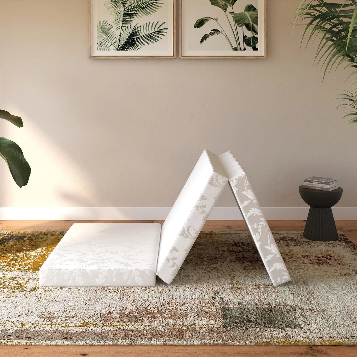 4-Inch Tri Folding Mattress with Carry Bag, Twin Size P31337