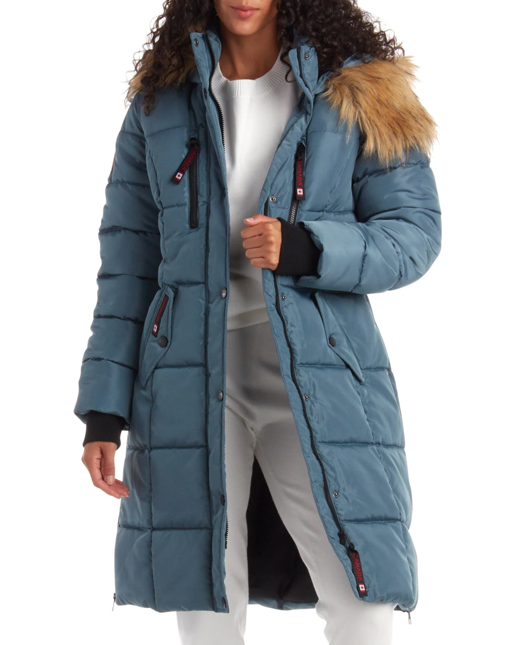 Women's Heavyweight Long Length Bubble Puffer Jacket J9822
