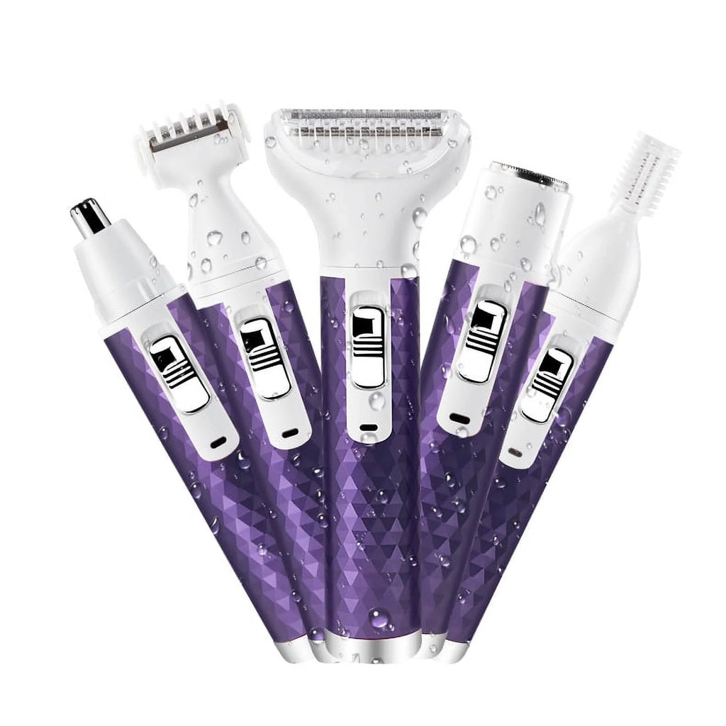 5 in 1 Cordless Wet & Dry Electric Razor Kit P912