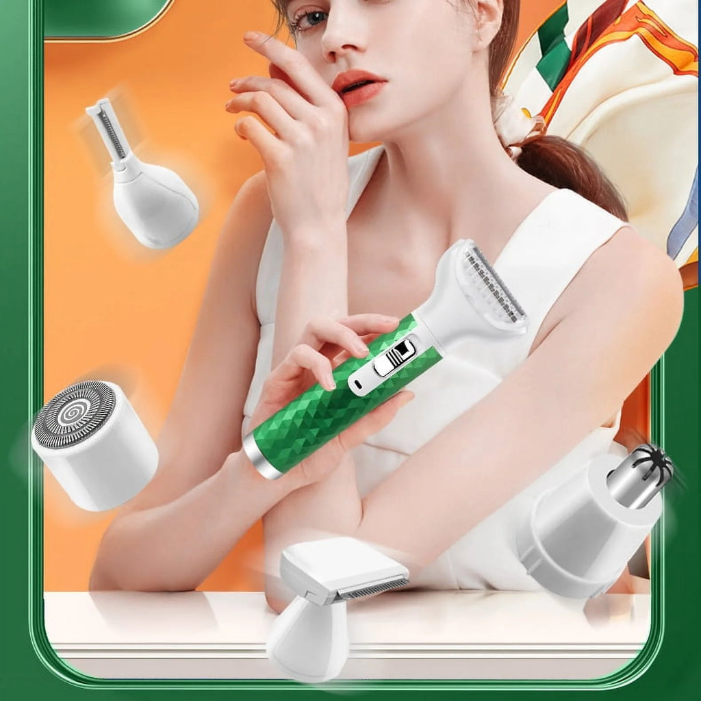 5 in 1 Cordless Wet & Dry Electric Razor Kit P912