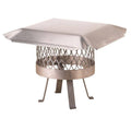 12 in. Round Stainless Steel Chimney Cap W922809