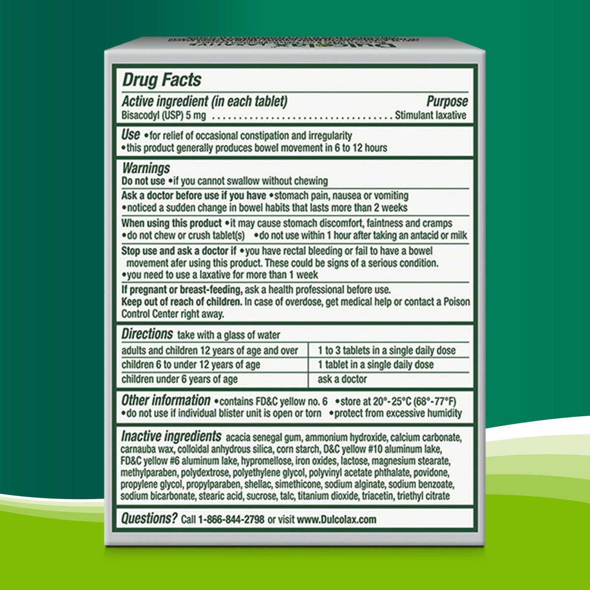 Stimulant Laxative Tablets 25ct J14336