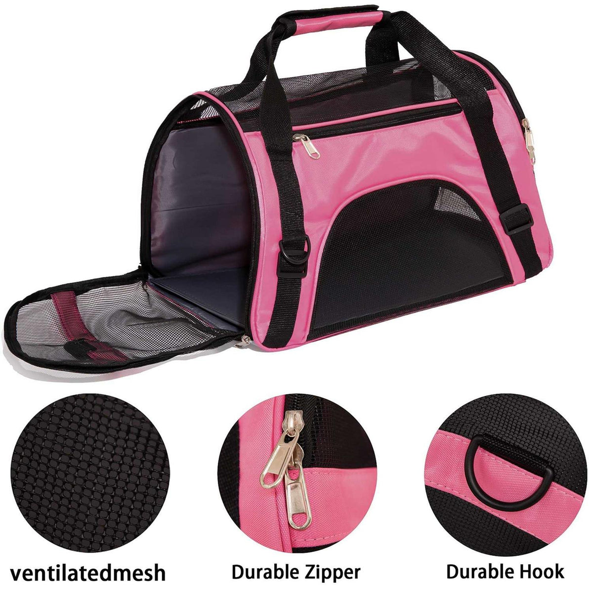 Soft-Sided Pet Travel Carrier T44256