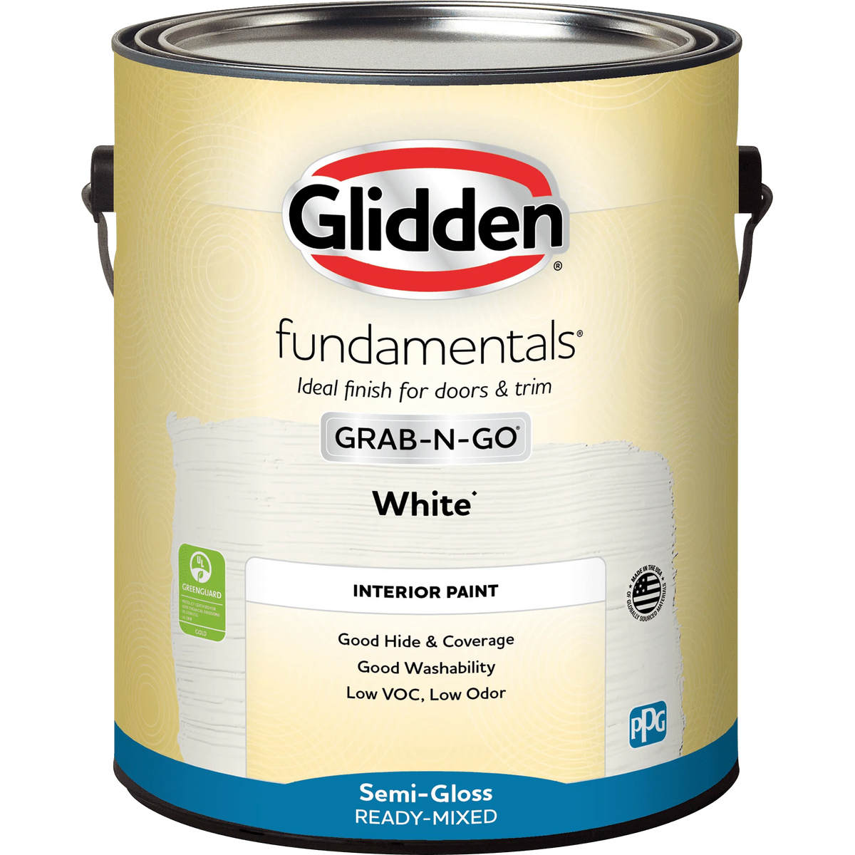 White Semi-Gloss Interior Paint Q32294