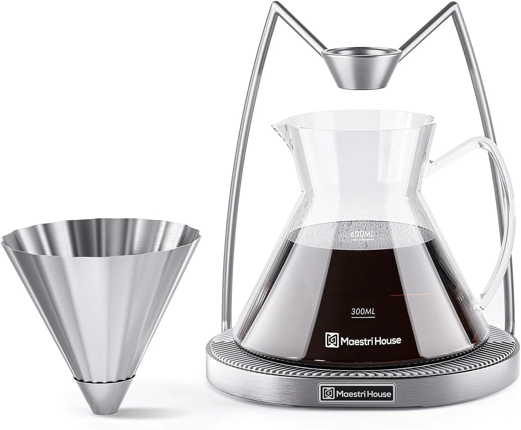 Pour Over Coffee Maker and 600ML Carafe Y7266