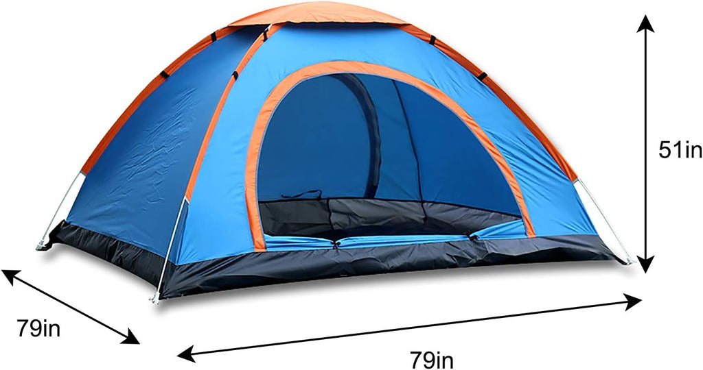 2 Person Pop Up Camping Tent with Carrying Bag Q28085