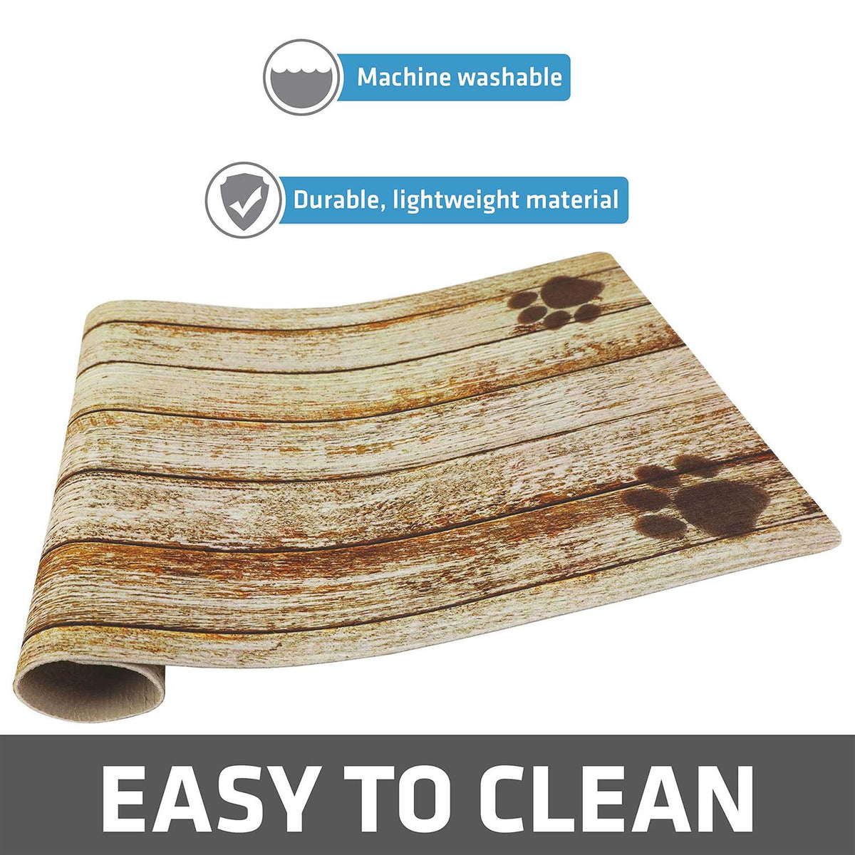 Pet Bowl Placemat Dog & Cat Food Feeding Mat D750091