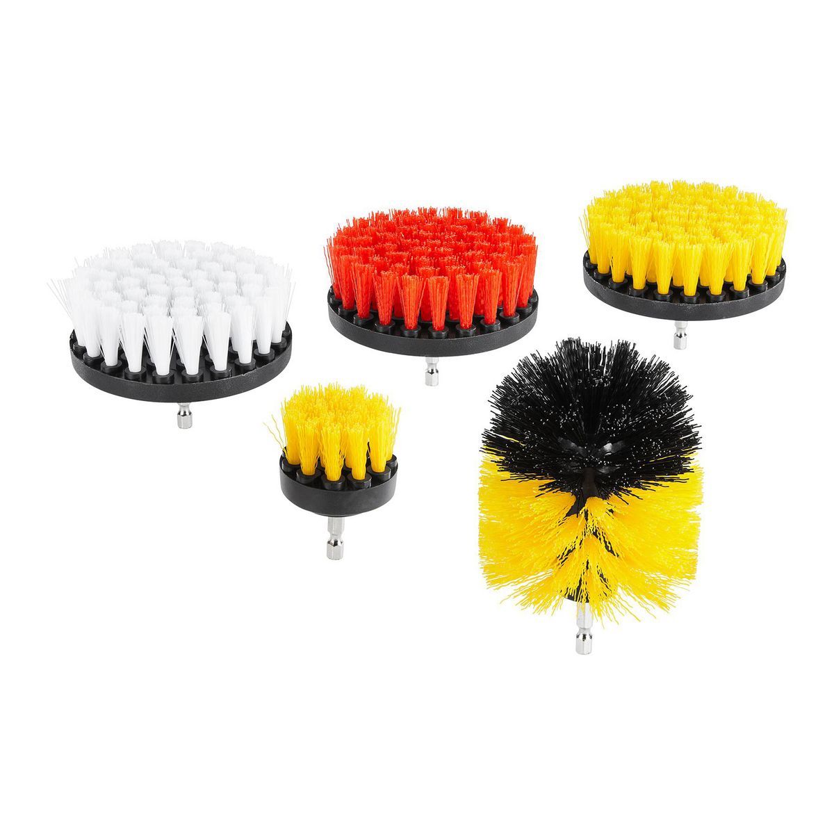 Power Drill Brush Detailing Kit, 5-Piece E576547