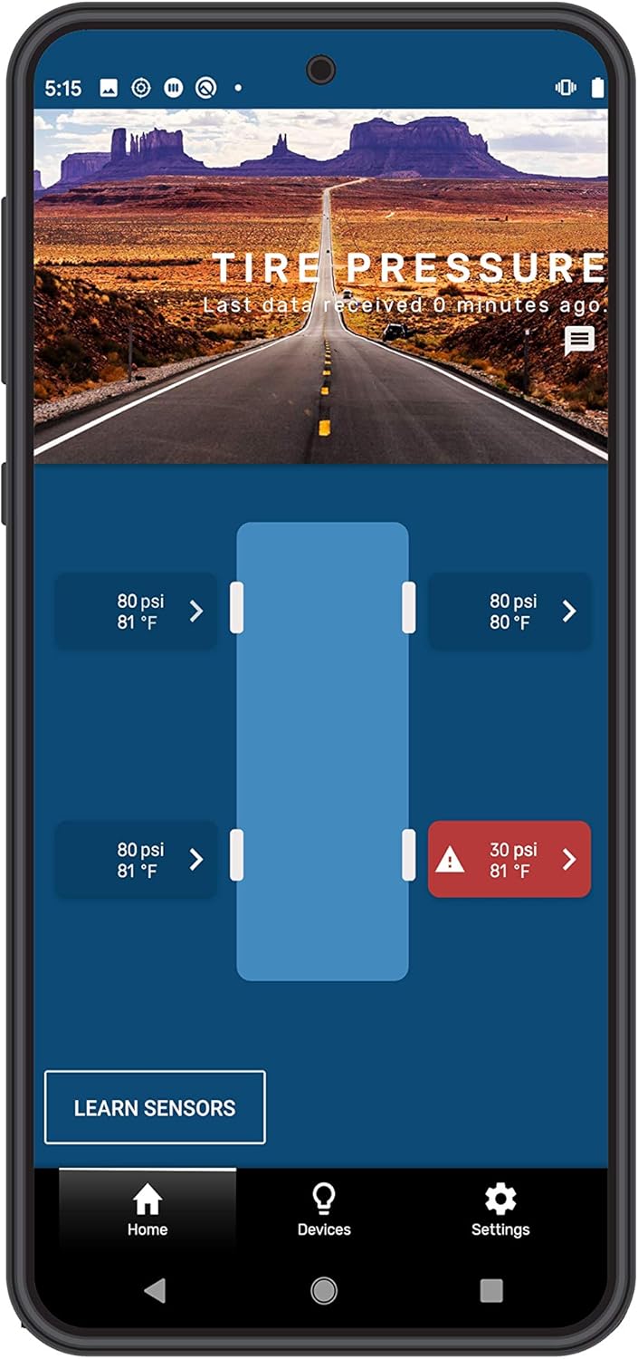 Tire LINC Alert Indicator U48048
