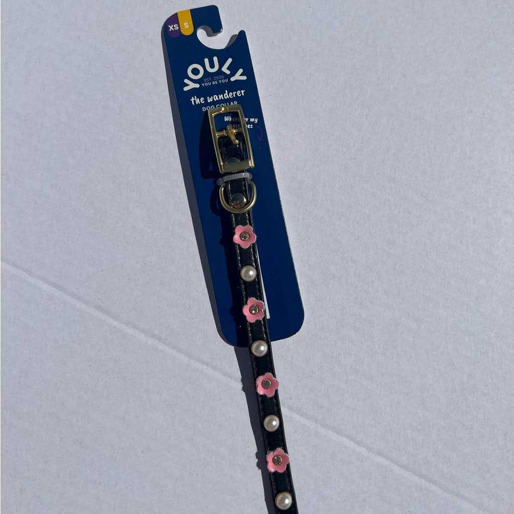 Flower Dog Collar D134