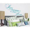 Wall Decal Quotes and Sayings Turquoise F55324