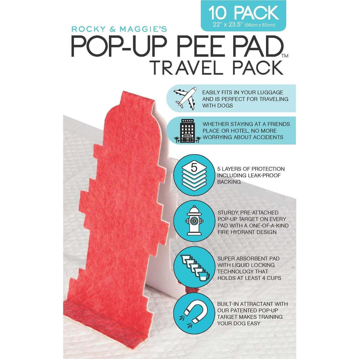 Pop-Up Pee Pad for Dogs H800
