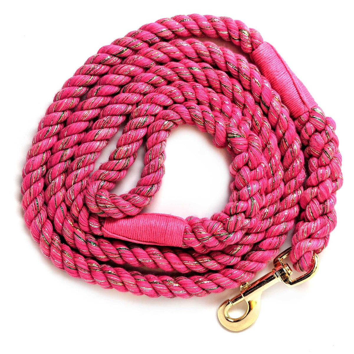 Cotton Rope Leash 12-inch Q1207