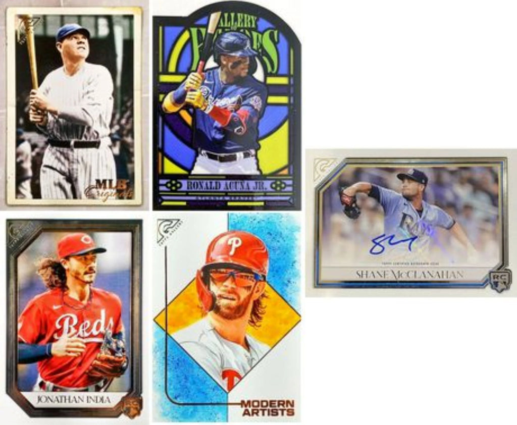 Topps Gallery Baseball Blaster Box Trading Cards V595