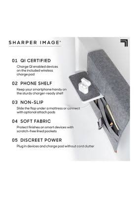 Grey Bedside Caddy J7159