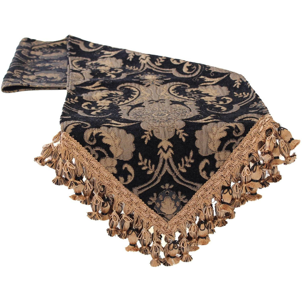 Black Table Runner 13 x 96 U213
